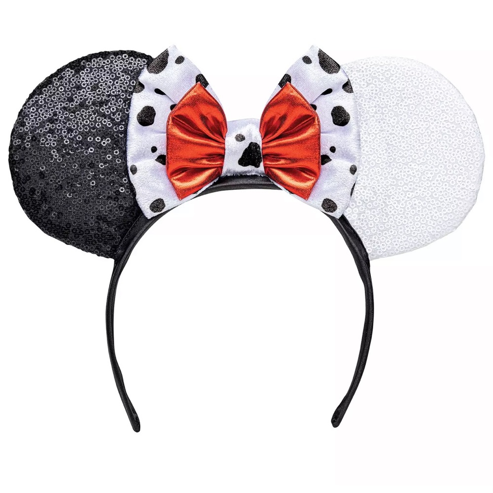 NIB Disney 100 Mouse Ears VILLAINS Headband 5 Pk Ursula Queen Maleficent Cruella - Picture 3 of 16
